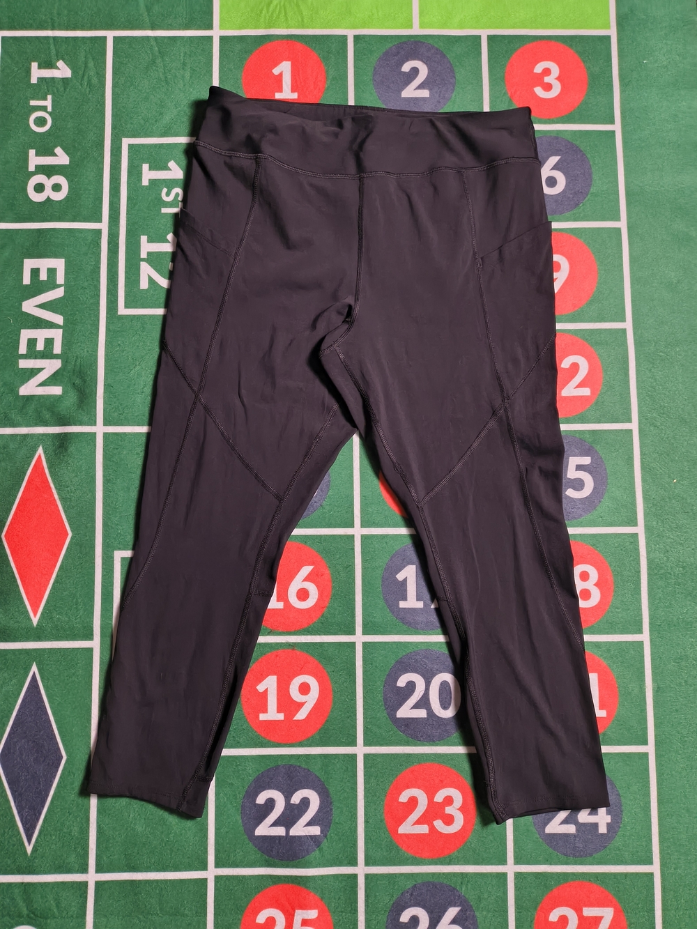 Avia Leggings Women's Large 12-14 Black Athletic Yoga Workout Pants